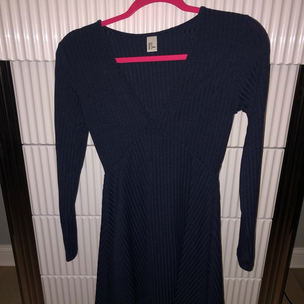 Navy blue dress